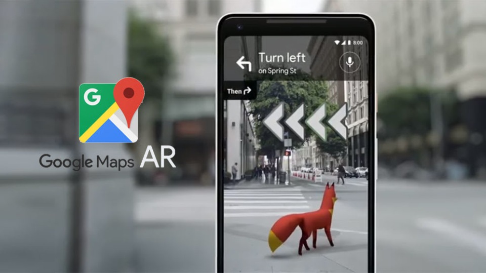 AR v Google Maps